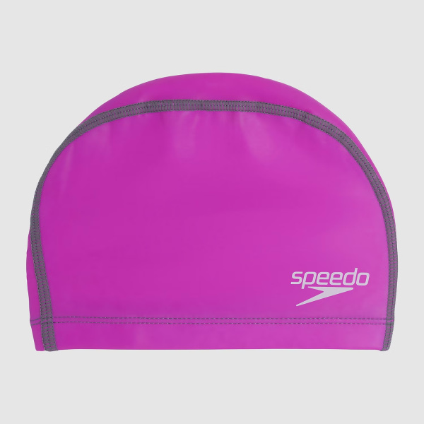 Шапочка для плавания Speedo Long Hair Pace, текстиль (Взрослый; ; фиолетовый/белый)